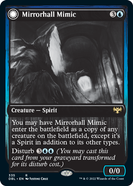 Mirrorhall Mimic // Ghastly Mimicry [Innistrad: Double Feature] | Clutch Gaming