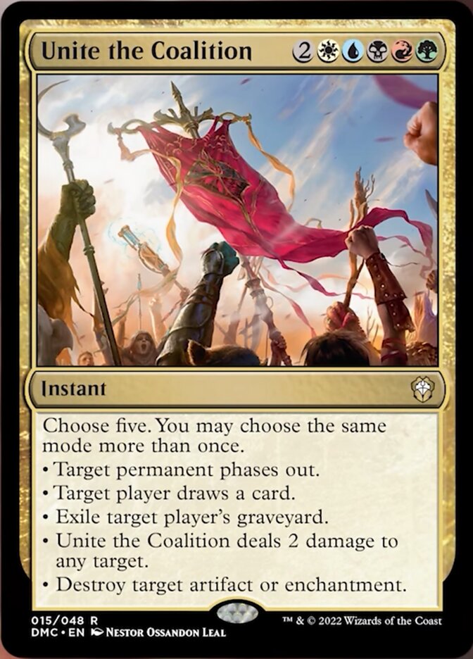 Unite the Coalition [Dominaria United Commander] | Clutch Gaming