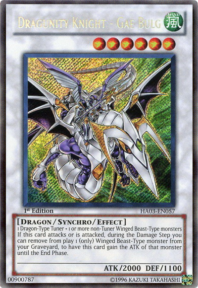 Dragunity Knight - Gae Bulg [HA03-EN057] Secret Rare | Clutch Gaming