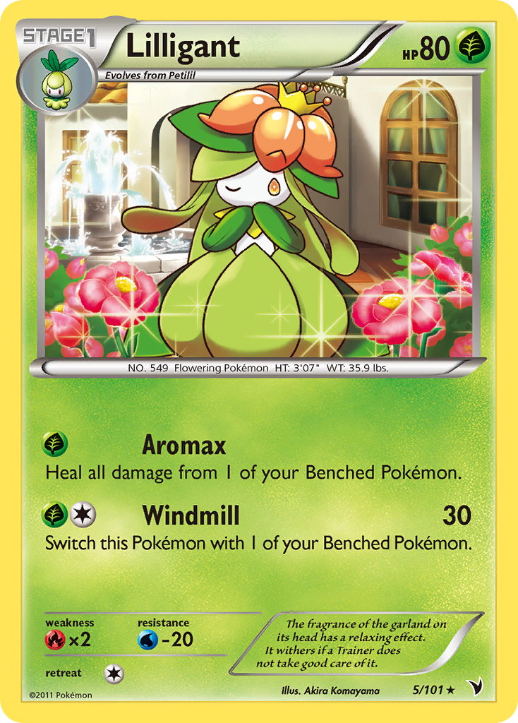 Lilligant (5/101) [Black & White: Noble Victories] | Clutch Gaming