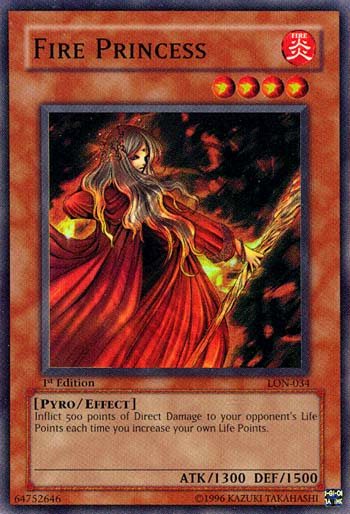 Fire Princess [LON-034] Super Rare | Clutch Gaming