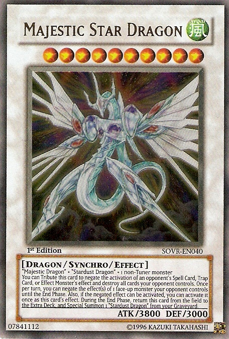 Majestic Star Dragon [SOVR-EN040] Ultra Rare | Clutch Gaming