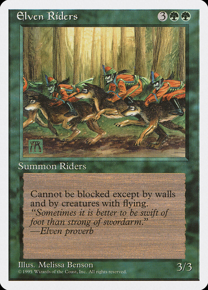 Elven Riders [Fourth Edition] | Clutch Gaming