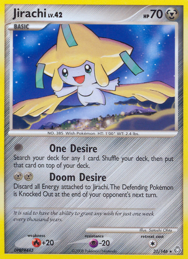 Jirachi (31/146) [Diamond & Pearl: Legends Awakened] | Clutch Gaming