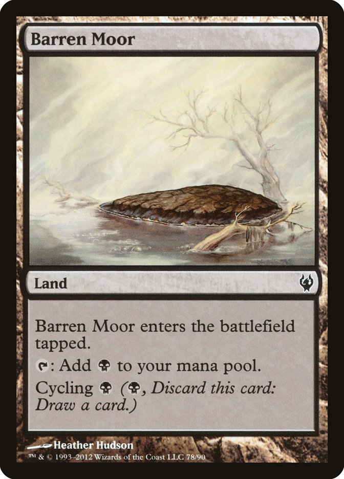 Barren Moor [Duel Decks: Izzet vs. Golgari] | Clutch Gaming