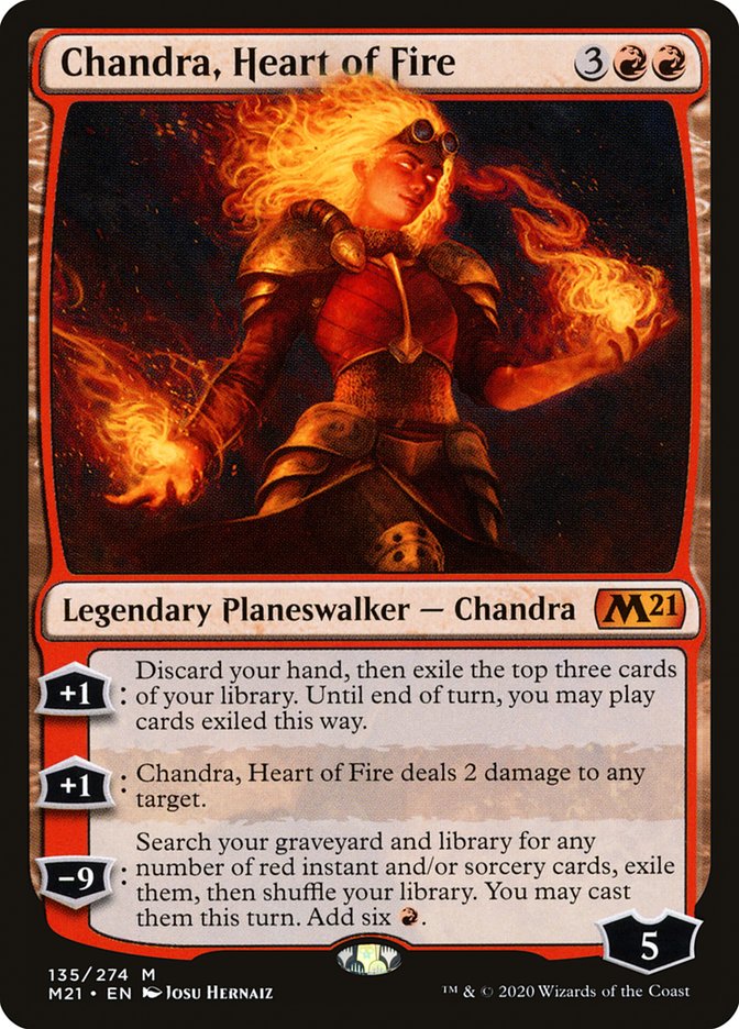 Chandra, Heart of Fire [Core Set 2021] | Clutch Gaming