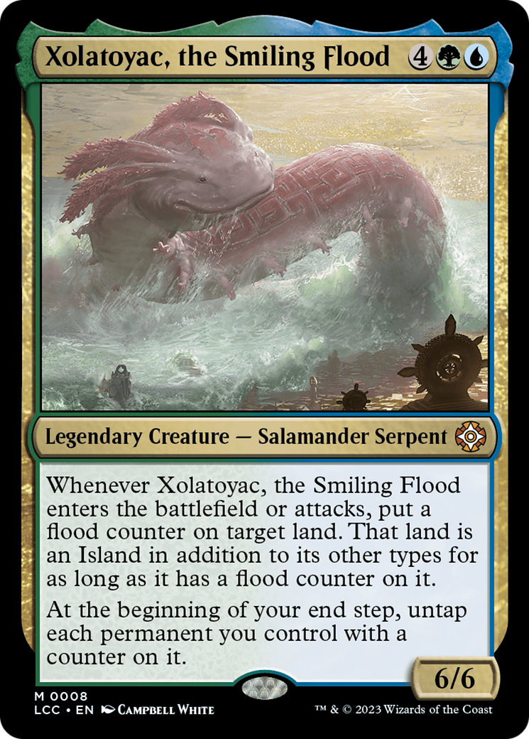 Xolatoyac, the Smiling Flood [The Lost Caverns of Ixalan Commander] | Clutch Gaming