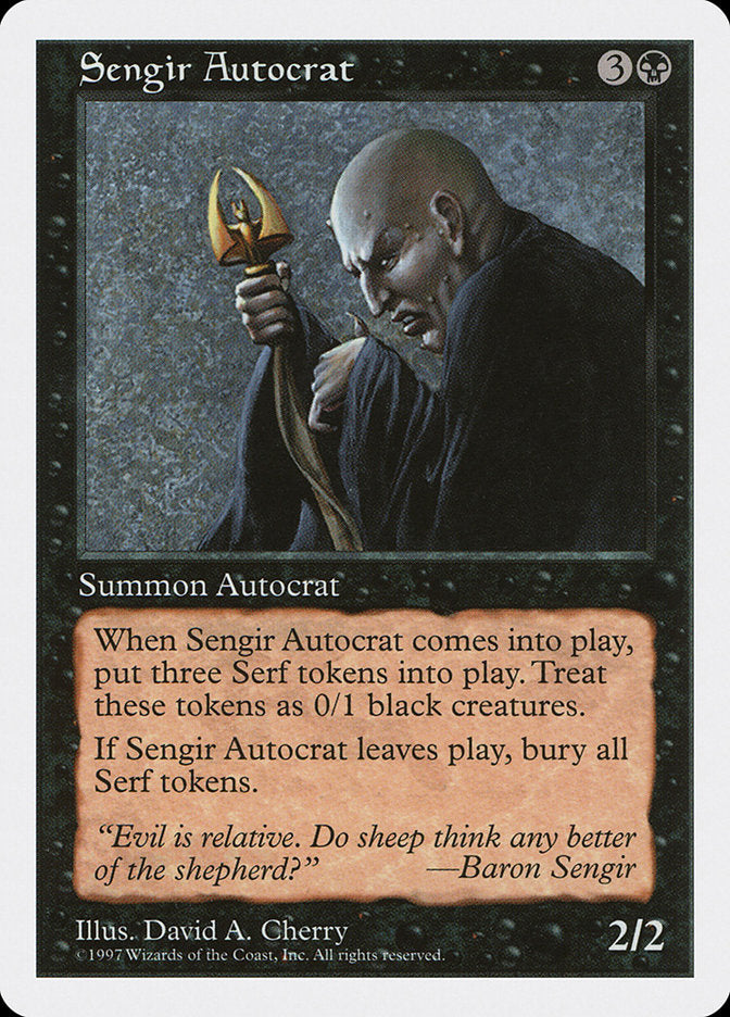 Sengir Autocrat [Fifth Edition] | Clutch Gaming