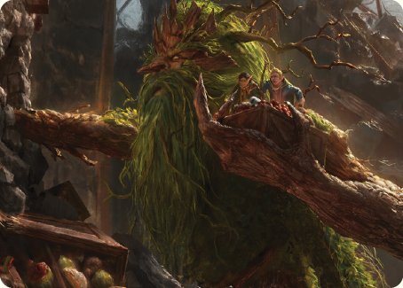 Treebeard, Gracious Host Art Card [The Lord of the Rings: Tales of Middle-earth Art Series] | Clutch Gaming