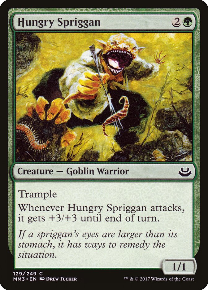 Hungry Spriggan [Modern Masters 2017] | Clutch Gaming