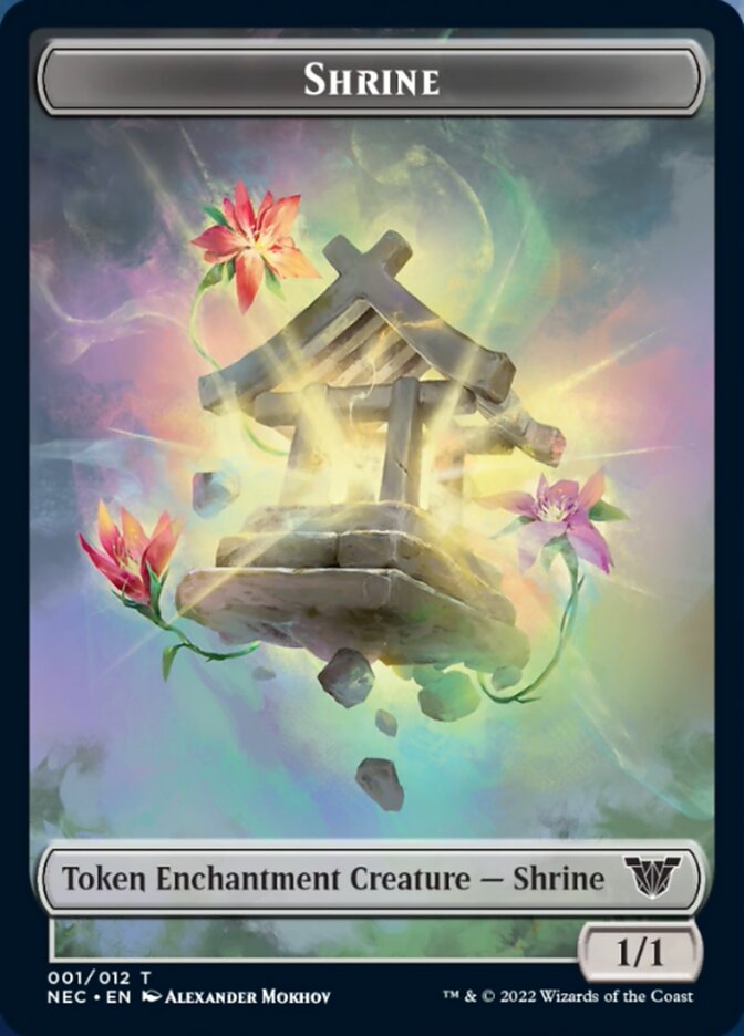 Shrine Token [Kamigawa: Neon Dynasty Commander Tokens] | Clutch Gaming