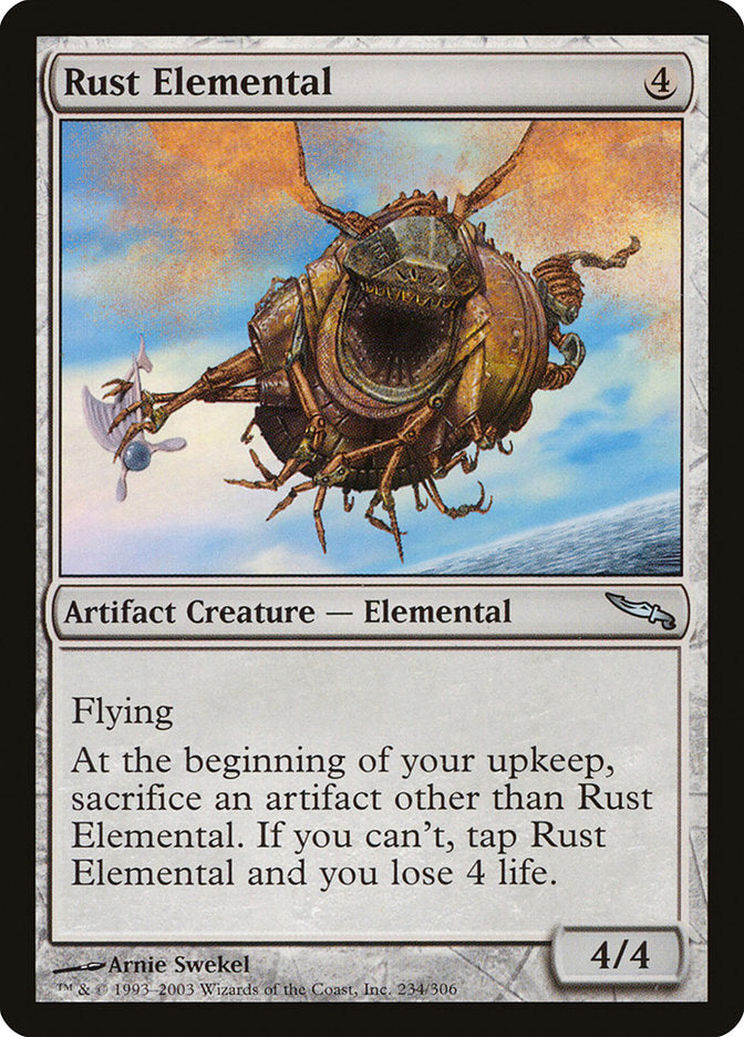 Rust Elemental [Mirrodin] | Clutch Gaming