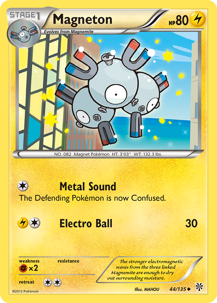 Magneton (44/135) [Black & White: Plasma Storm] | Clutch Gaming