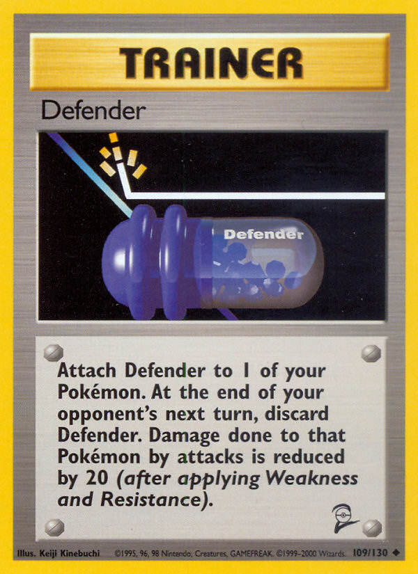 Defender (109/130) [Base Set 2] | Clutch Gaming