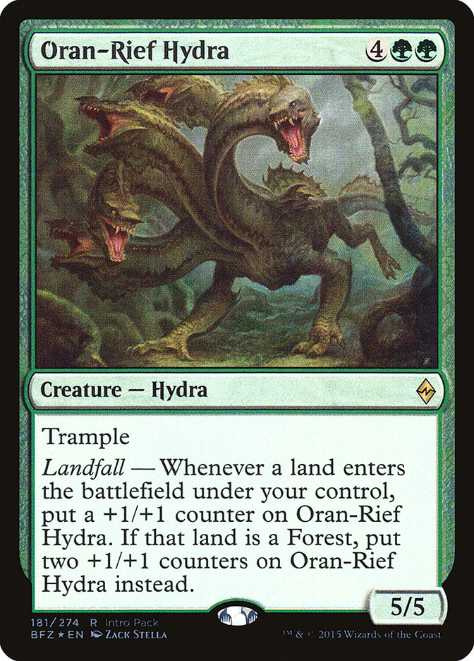 Oran-Rief Hydra (Intro Pack) [Battle for Zendikar Promos] | Clutch Gaming