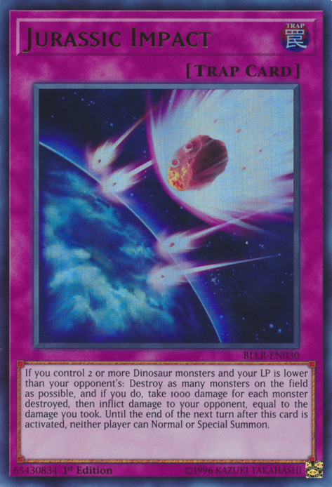 Jurassic Impact [BLLR-EN030] Ultra Rare | Clutch Gaming