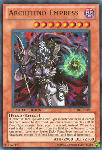 Archfiend Empress [STBL-ENSP1] Ultra Rare | Clutch Gaming