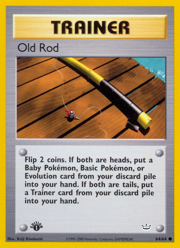 Old Rod (64/64) [Neo Revelation 1st Edition] | Clutch Gaming