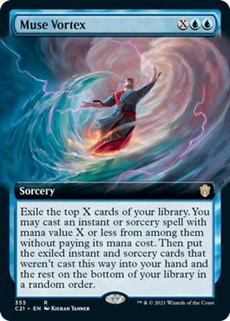 Muse Vortex (Extended Art) [Commander 2021] | Clutch Gaming