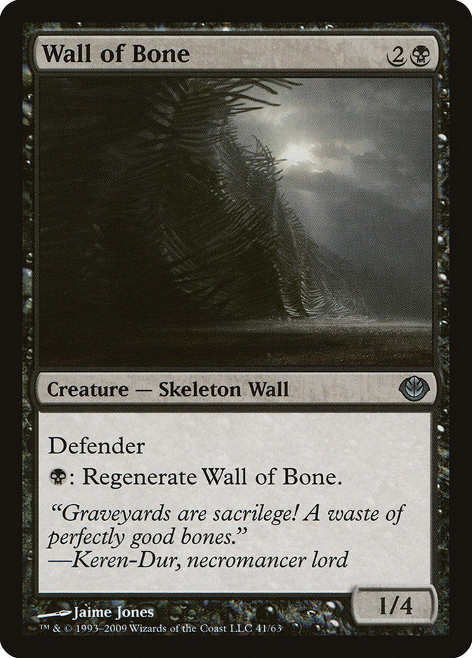 Wall of Bone [Duel Decks: Garruk vs. Liliana] | Clutch Gaming