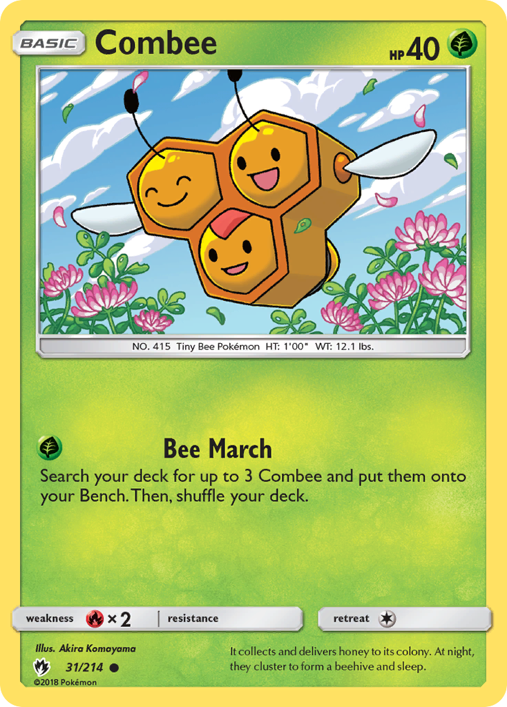 Combee (31/214) [Sun & Moon: Lost Thunder] | Clutch Gaming