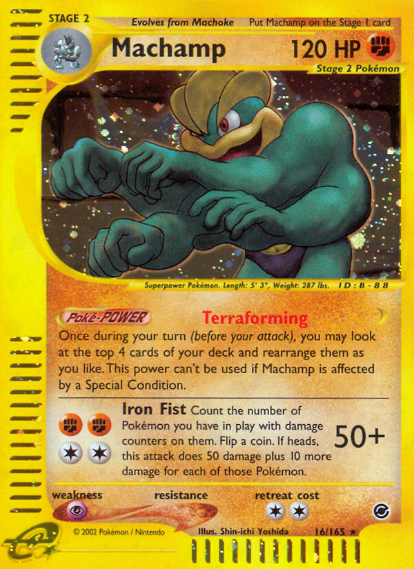 Machamp (16/165) [Expedition: Base Set] | Clutch Gaming