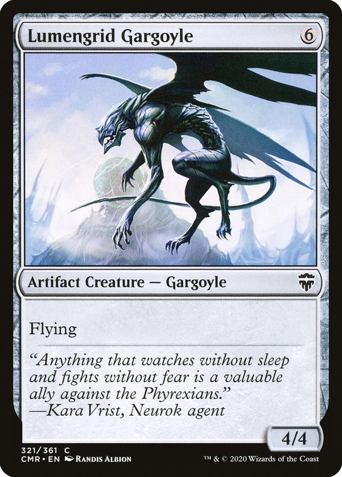 Lumengrid Gargoyle [Commander Legends] | Clutch Gaming