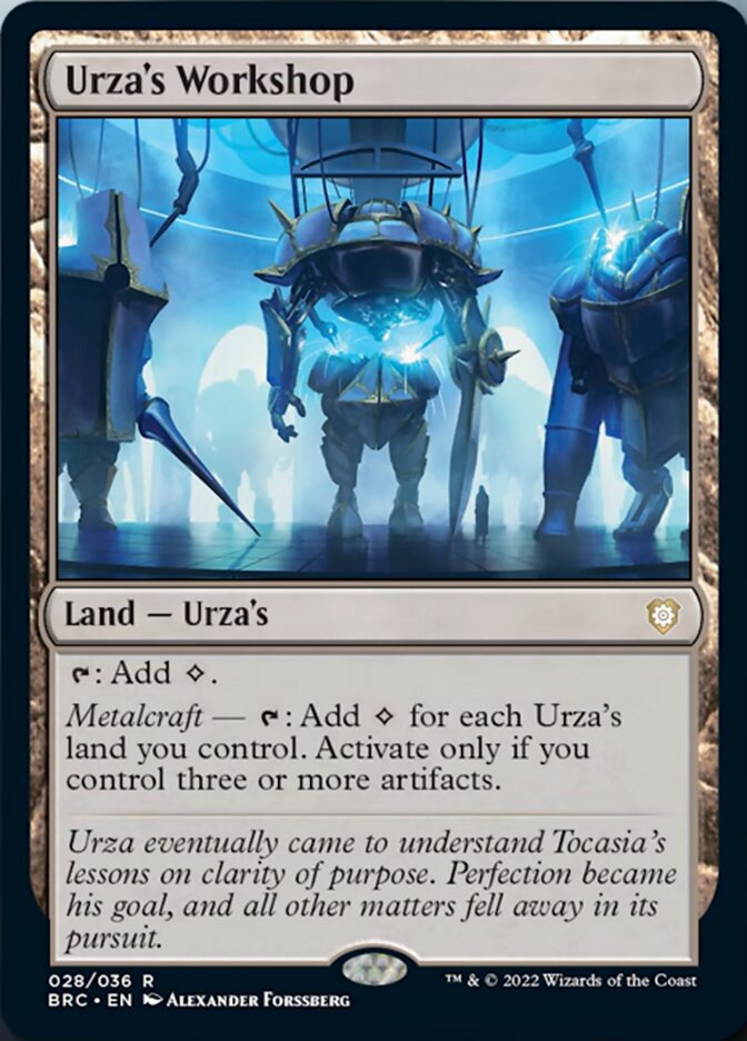 Urza's Workshop [The Brothers' War Commander] | Clutch Gaming