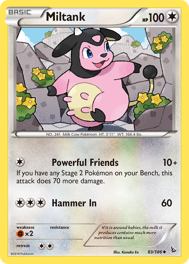 Miltank (83/106) [XY: Flashfire] | Clutch Gaming