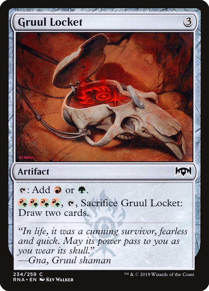 Gruul Locket [Ravnica Allegiance] | Clutch Gaming