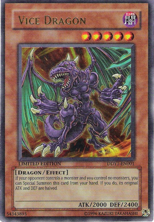 Vice Dragon (Promo) [DDY1-EN001] Ultra Rare | Clutch Gaming