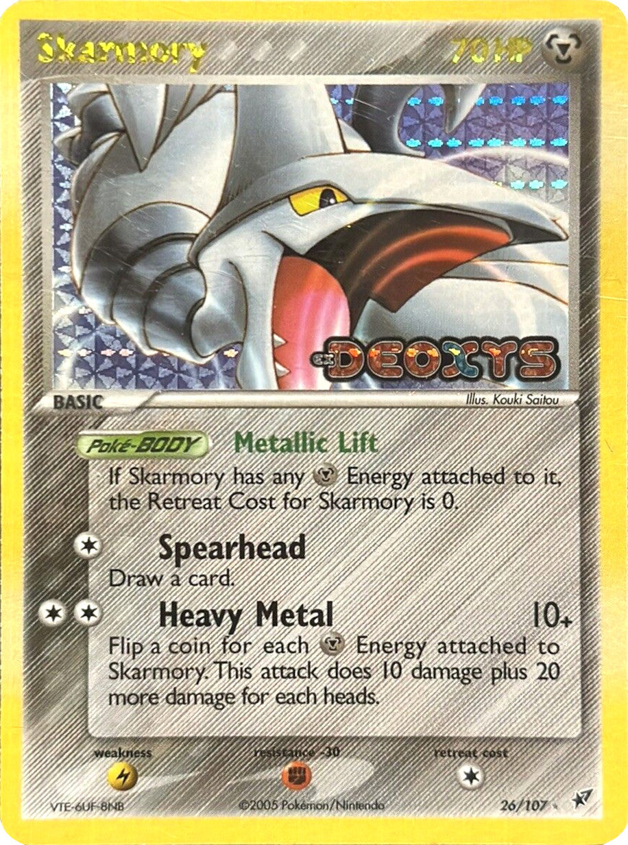 Skarmory (26/107) (Stamped) [EX: Deoxys] | Clutch Gaming