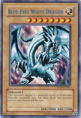 Blue-Eyes White Dragon (Silver) [DL09-EN001] Rare | Clutch Gaming