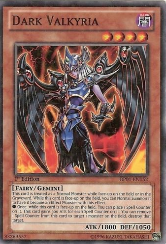 Dark Valkyria [BP01-EN152] Starfoil Rare | Clutch Gaming