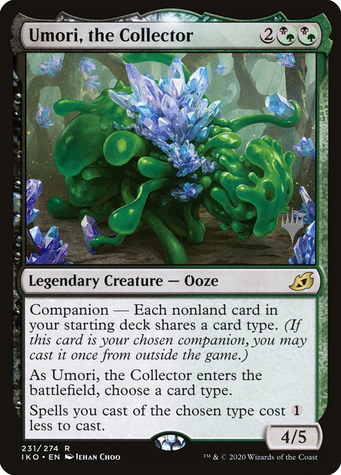 Umori, the Collector (Promo Pack) [Ikoria: Lair of Behemoths Promos] | Clutch Gaming