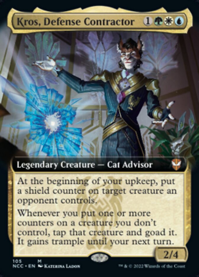 Kros, Defense Contractor (Extended Art) [Streets of New Capenna Commander] | Clutch Gaming