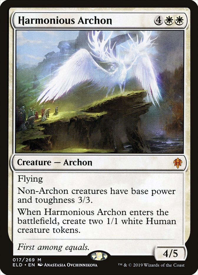 Harmonious Archon [Throne of Eldraine] | Clutch Gaming