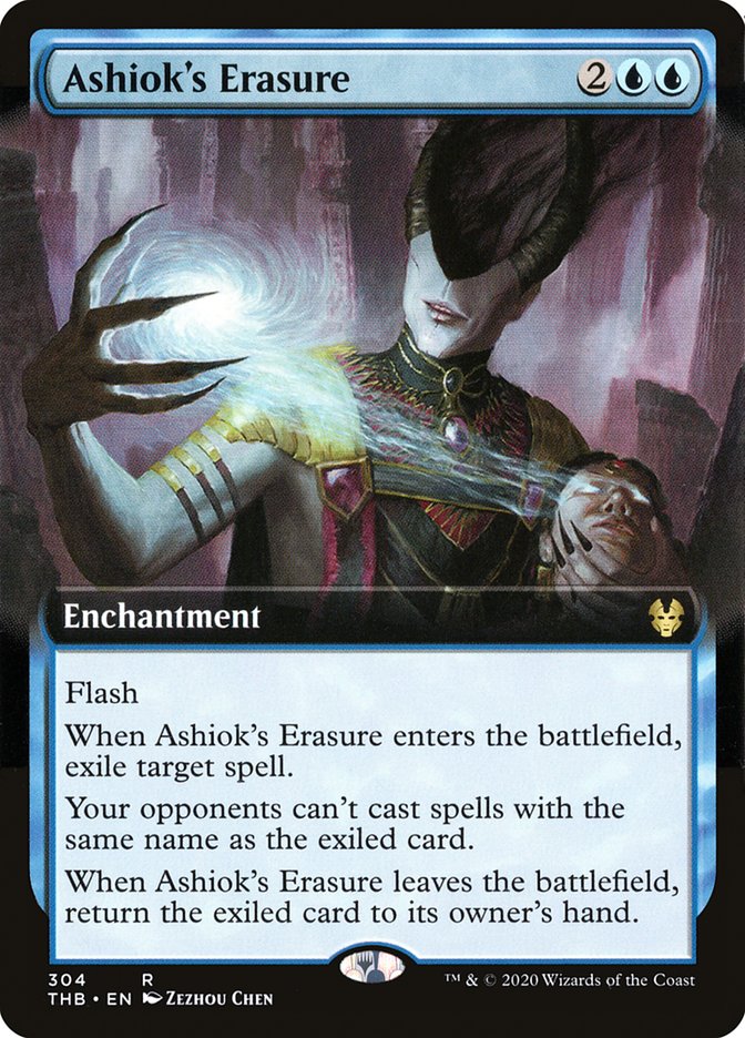 Ashiok's Erasure (Extended Art) [Theros Beyond Death] | Clutch Gaming