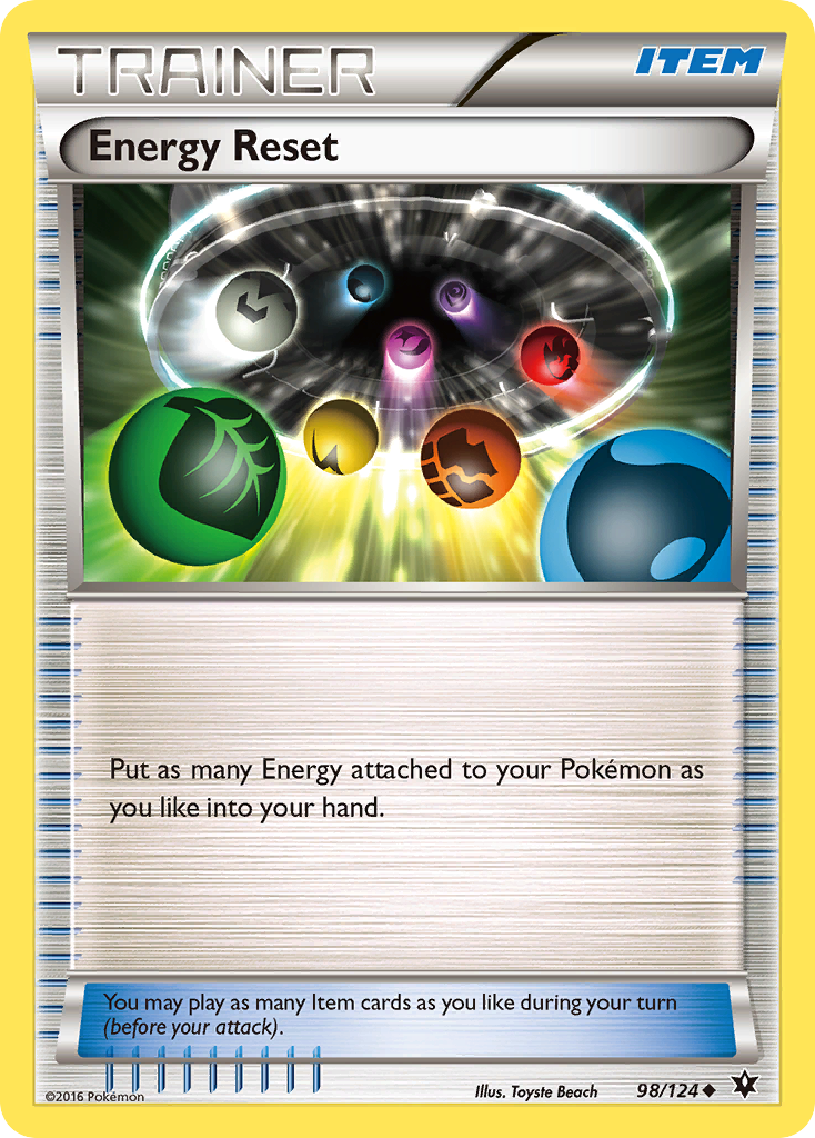 Energy Reset (98/124) [XY: Fates Collide] | Clutch Gaming