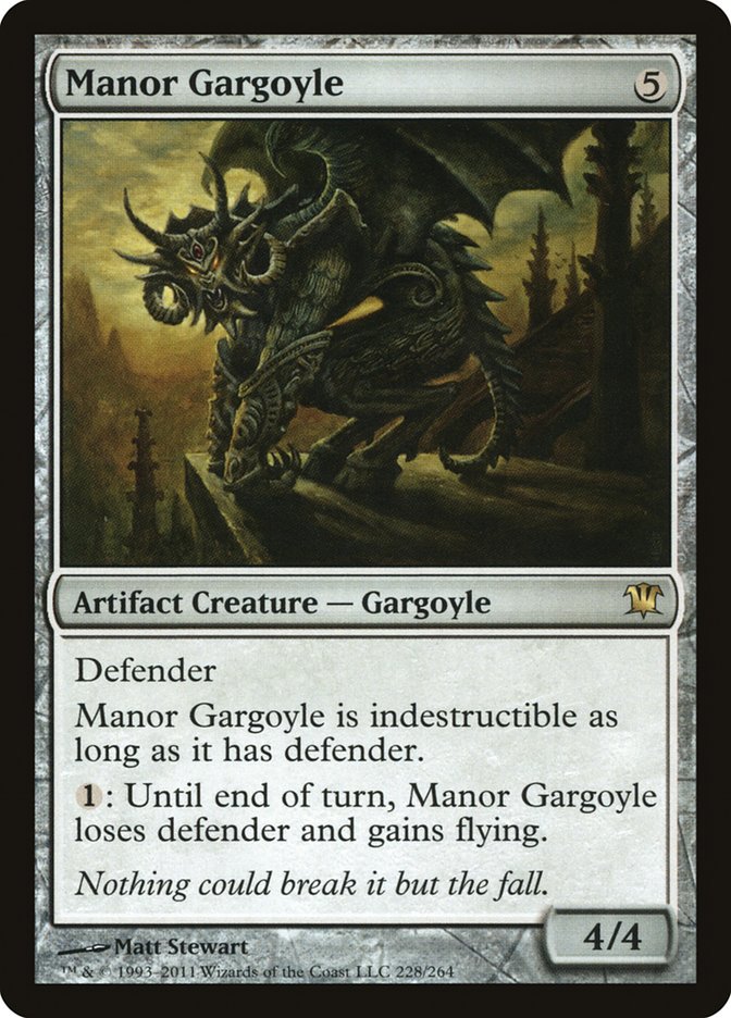 Manor Gargoyle [Innistrad] | Clutch Gaming