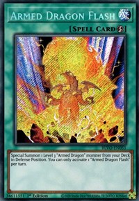 Armed Dragon Flash [BLVO-EN051] Secret Rare | Clutch Gaming