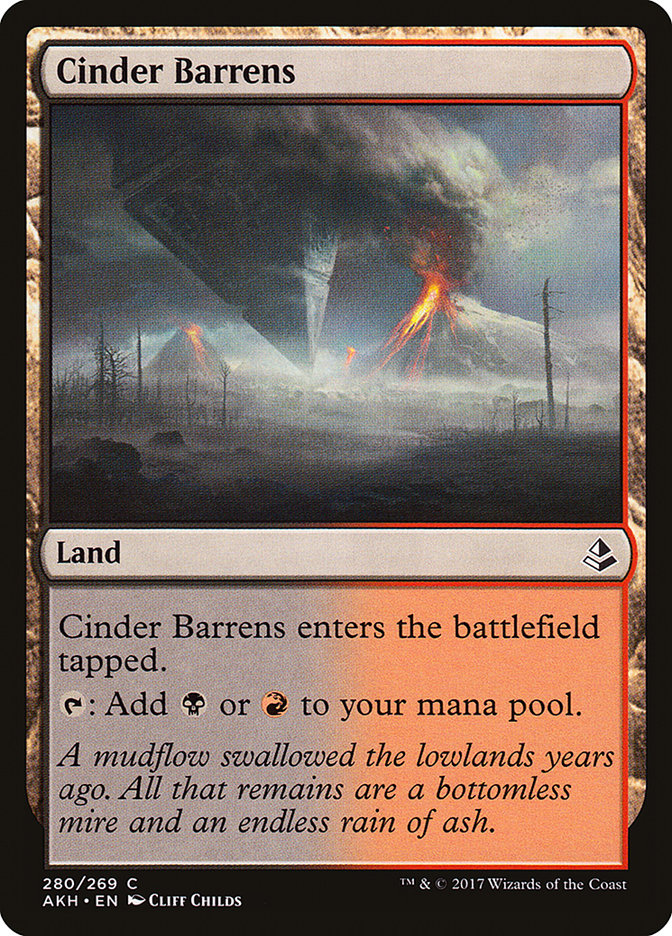 Cinder Barrens [Amonkhet] | Clutch Gaming