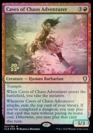 Caves of Chaos Adventurer [Commander Legends: Battle for Baldur's Gate Prerelease Promos] | Clutch Gaming