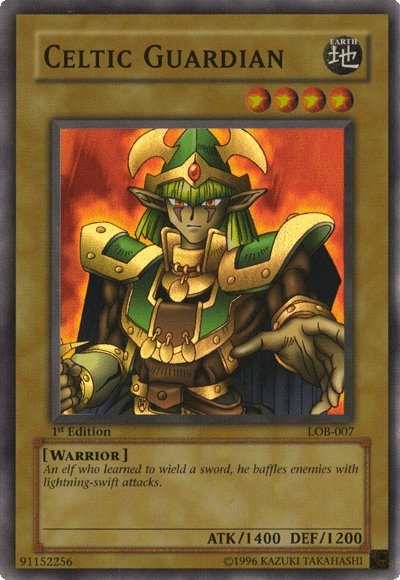 Celtic Guardian [LOB-007] Super Rare | Clutch Gaming
