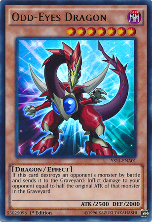 Odd-Eyes Dragon [YS14-ENA01] Ultra Rare | Clutch Gaming