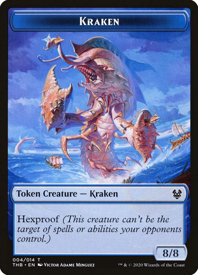 Kraken Token [Theros Beyond Death Tokens] | Clutch Gaming