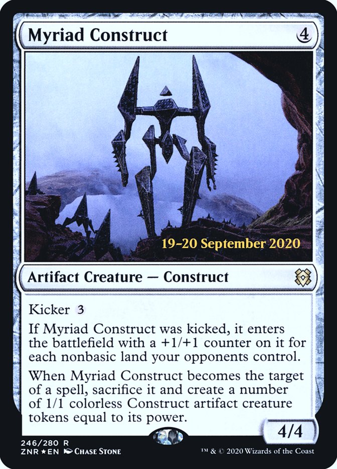 Myriad Construct [Zendikar Rising Prerelease Promos] | Clutch Gaming