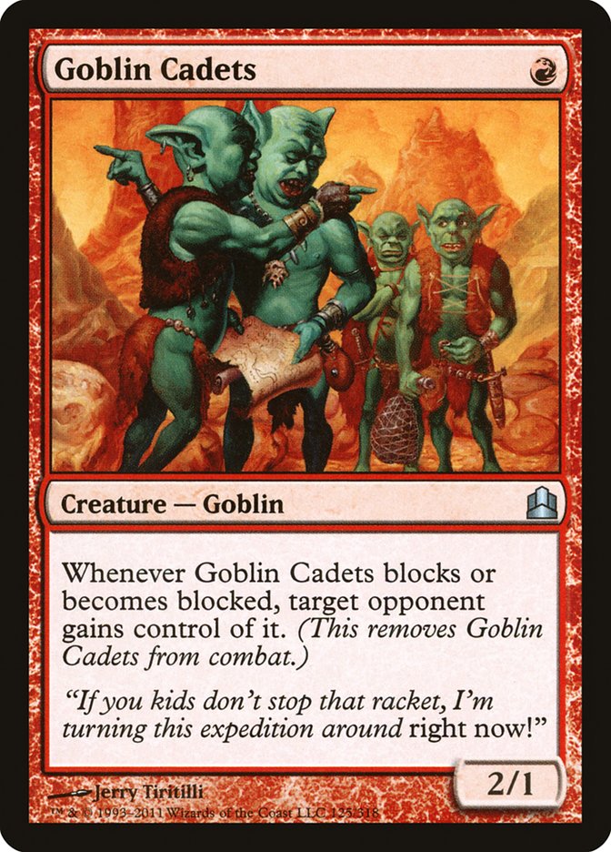 Goblin Cadets [Commander 2011] | Clutch Gaming