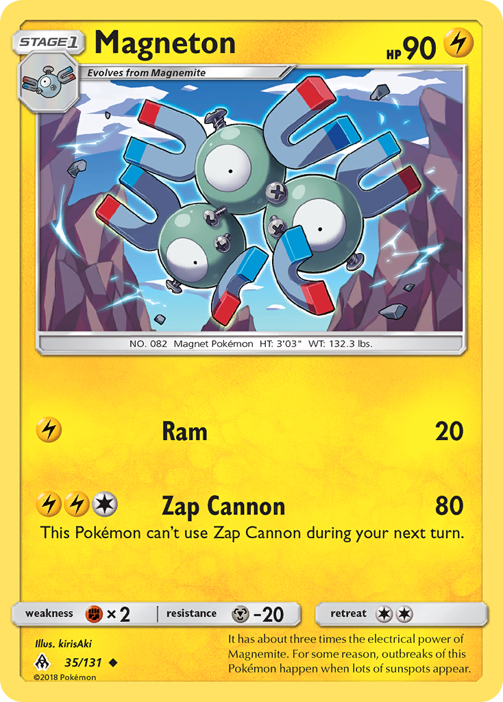 Magneton (35/131) [Sun & Moon: Forbidden Light] | Clutch Gaming