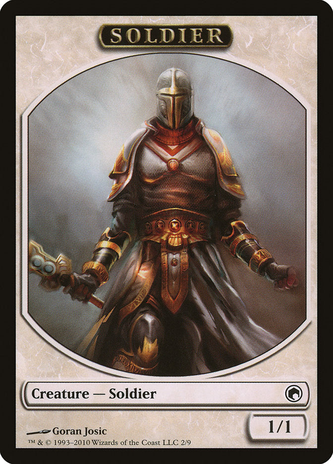 Soldier Token [Scars of Mirrodin Tokens] | Clutch Gaming